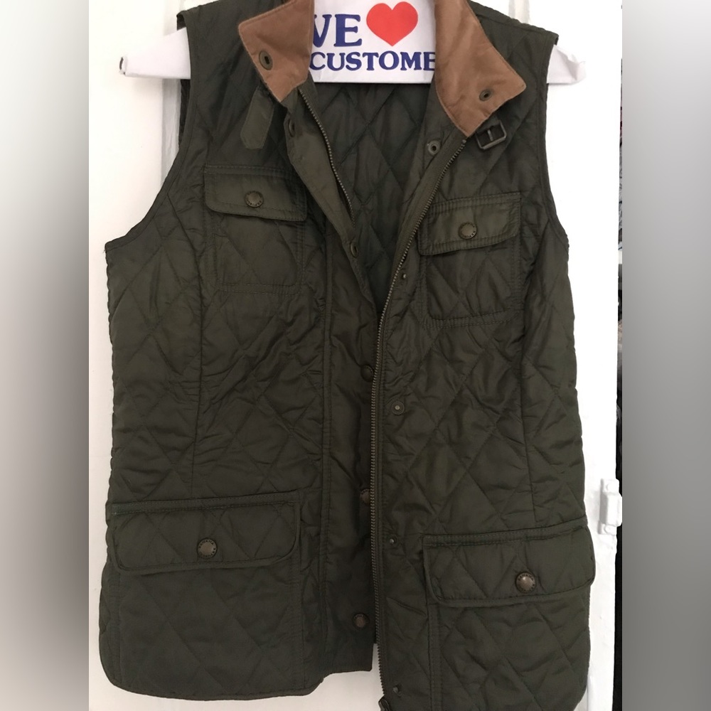 Green Banana Republic vest